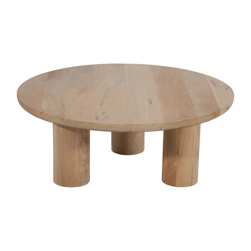 Sagebrook Home Paires de Tables Basses Élegantes en Bois de Mangue pour Intérieurs Modernes
