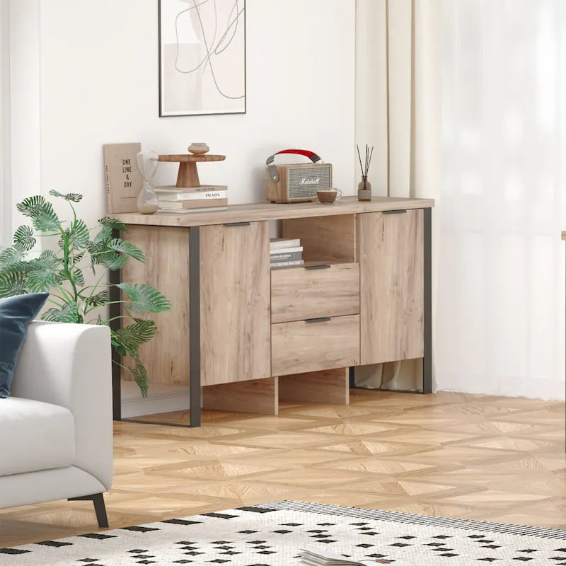 Meuble de rangement 2 portes 2 tiroirs et meuble TV