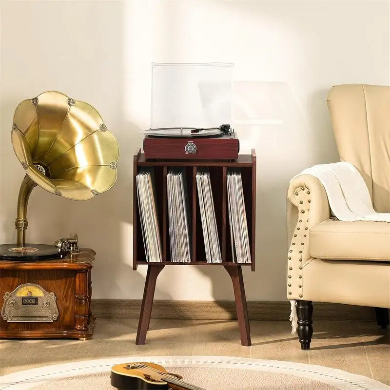 Petit support de platine vinyle - 11.7 in - 16.5 x 11.7 x 26.1