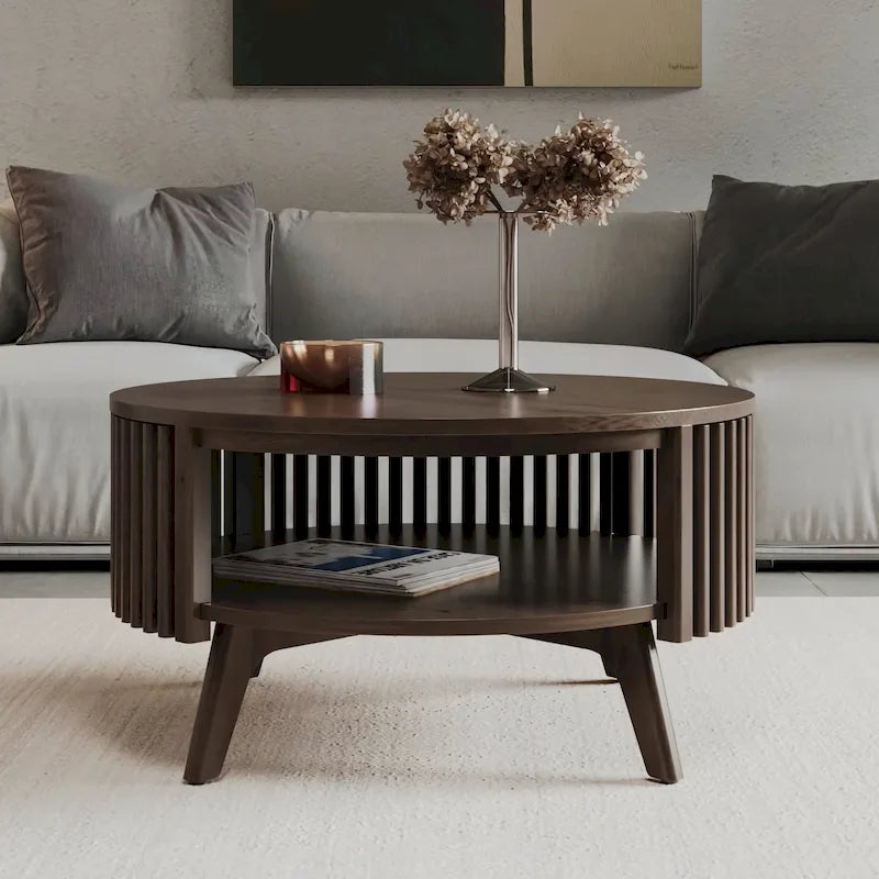 Table basse de salon moderne avec rangement Sierra Studio London