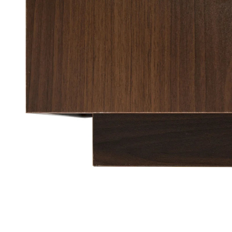 Table basse pivotante avec 2 tiroirs