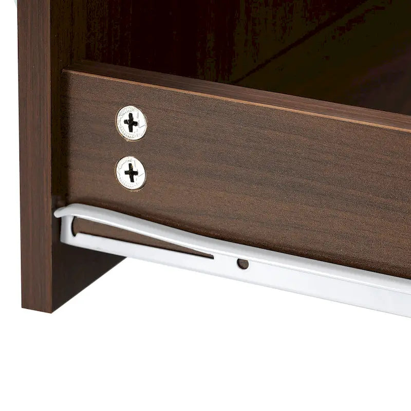 Table basse pivotante avec 2 tiroirs