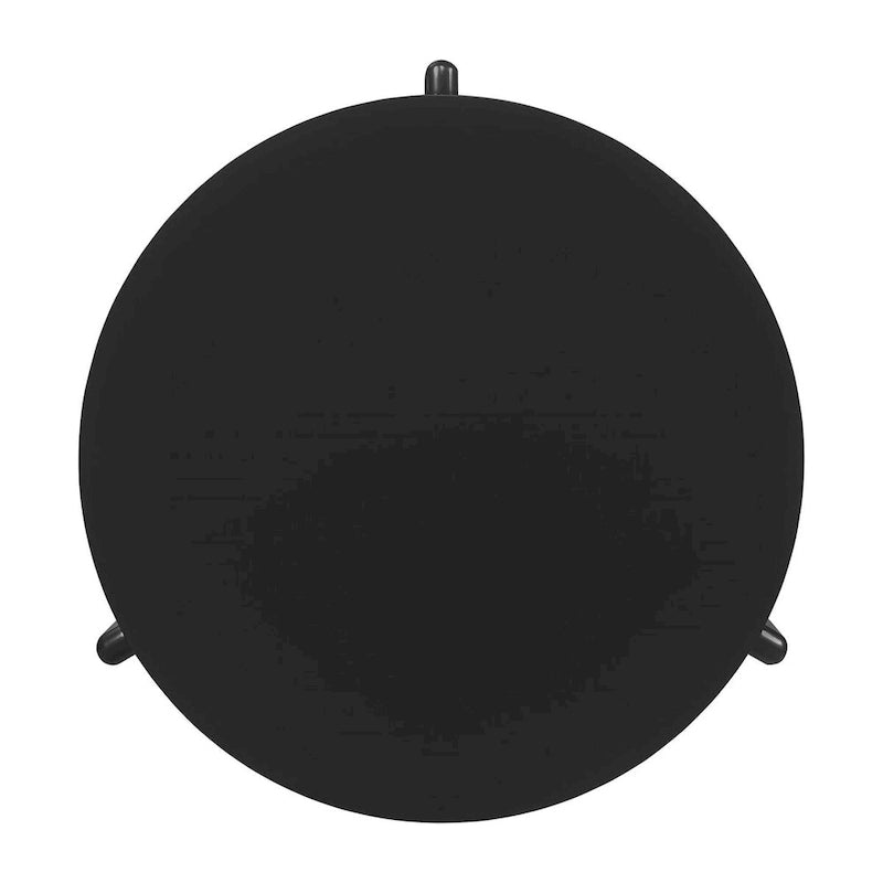Table basse ronde Harrison noire