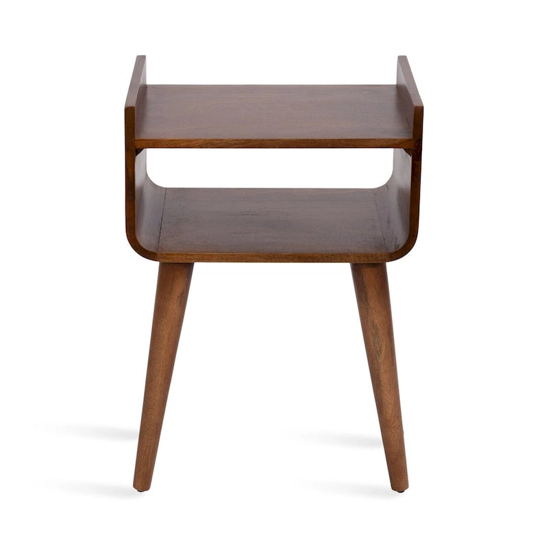 Table d'appoint en bois Quilby de Kate et Laurel - 18x14x27