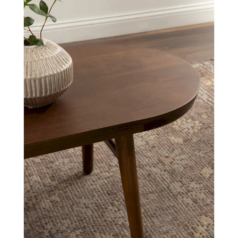 Table basse ovale en bois Kate et Laurel Conan