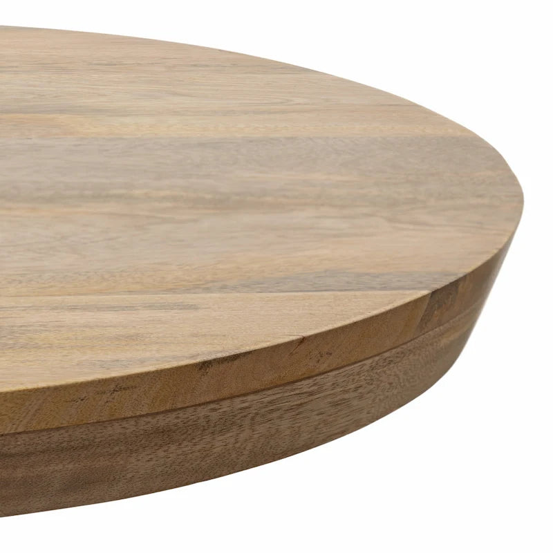 Table basse ovale en bois Kate et Laurel Conan