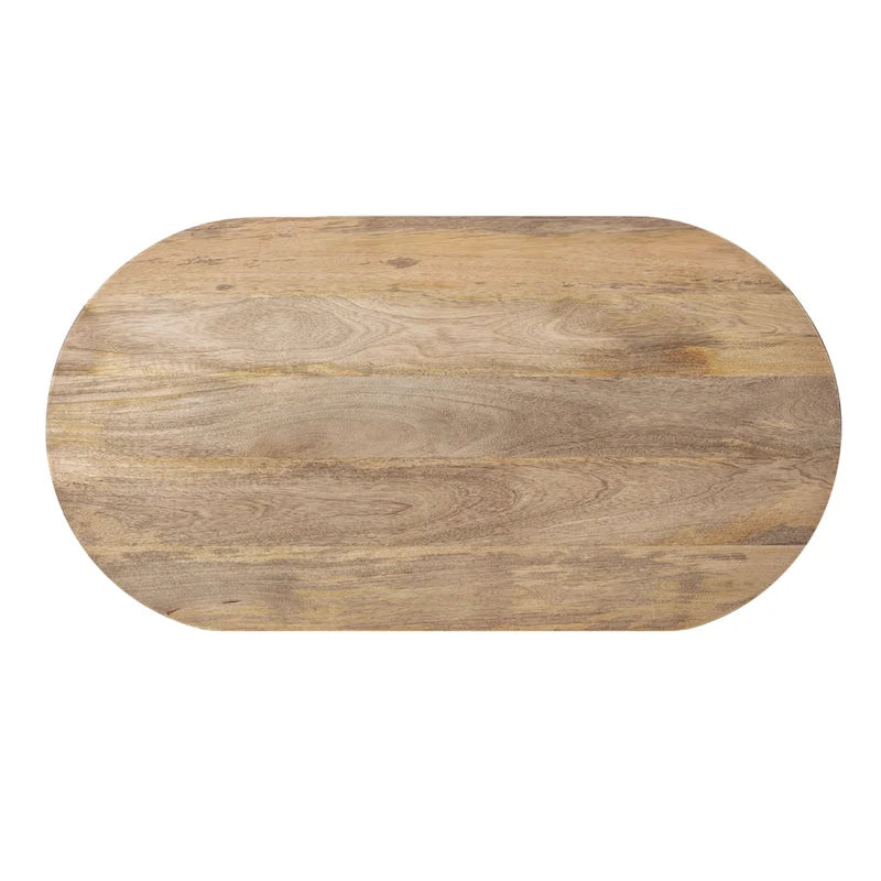 Table basse ovale en bois Kate et Laurel Conan