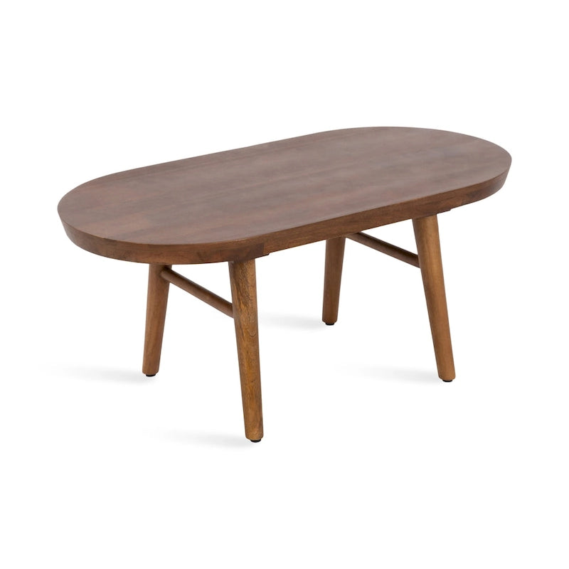 Table basse ovale en bois Kate et Laurel Conan