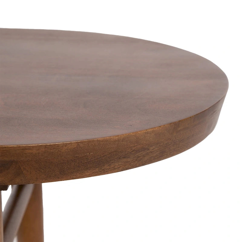 Table basse ovale en bois Kate et Laurel Conan