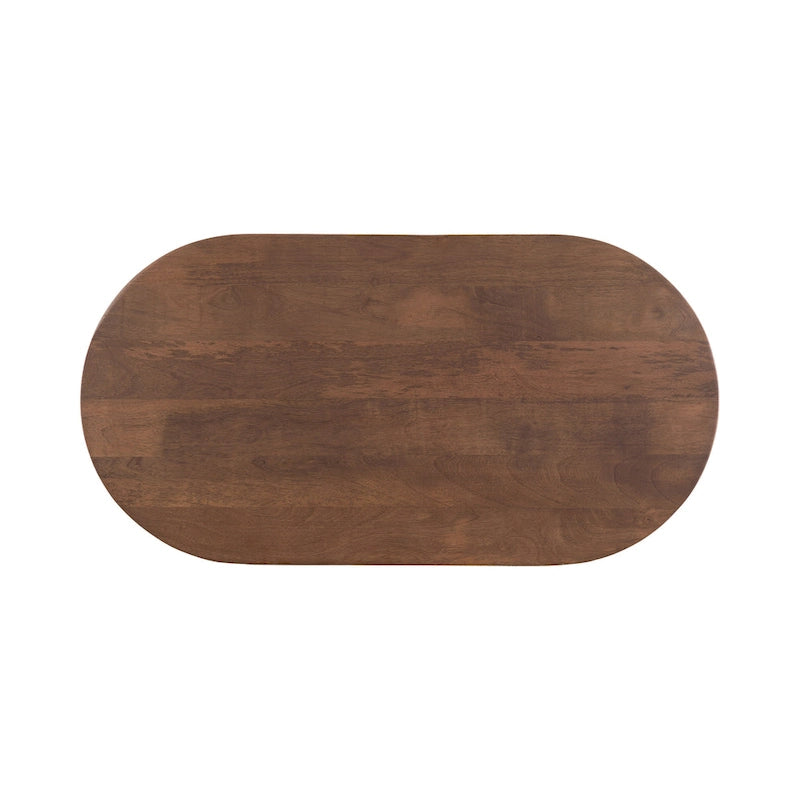 Table basse ovale en bois Kate et Laurel Conan