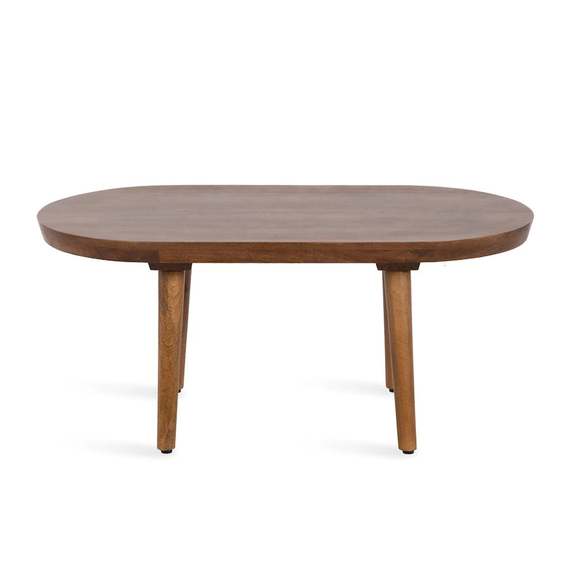 Table basse ovale en bois Kate et Laurel Conan