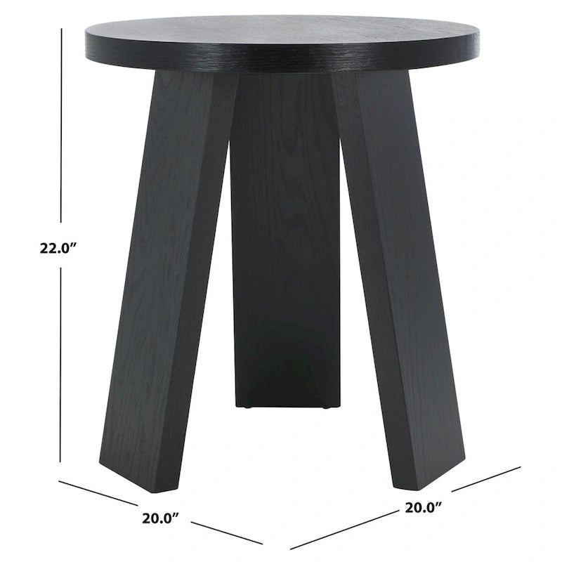 Table d'appoint en bois Julianna SAFAVIEH Couture - 20Wx20Px22H