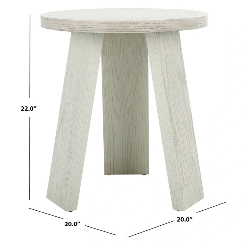 Table d'appoint en bois Julianna SAFAVIEH Couture - 20Wx20Px22H