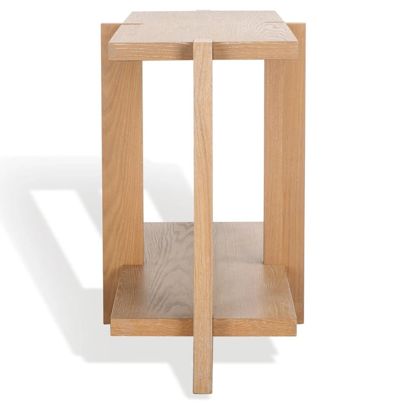 SAFAVIEH Couture Quigley Table console rectangulaire en bois - 48Lx20Px30H