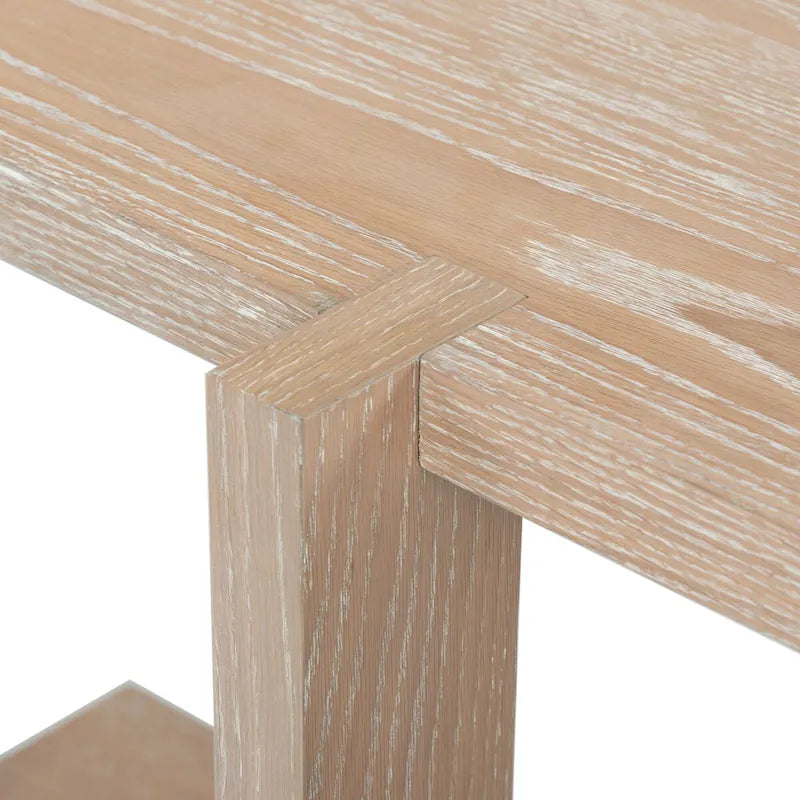 SAFAVIEH Couture Quigley Table console rectangulaire en bois - 48Lx20Px30H