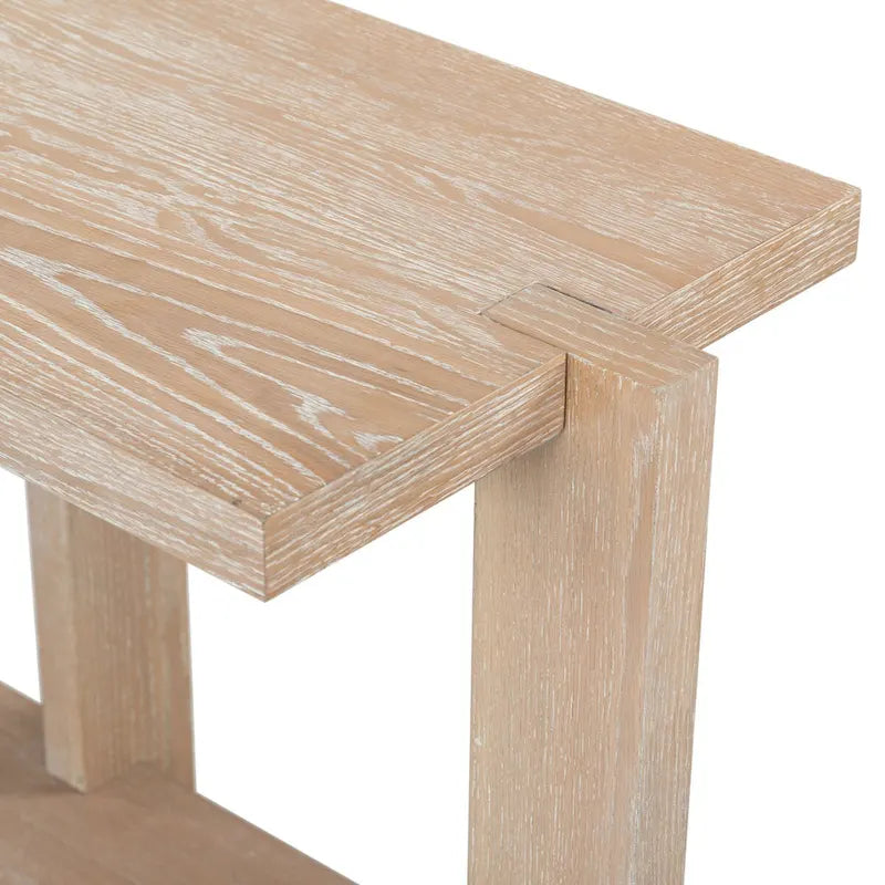 SAFAVIEH Couture Quigley Table console rectangulaire en bois - 48Lx20Px30H