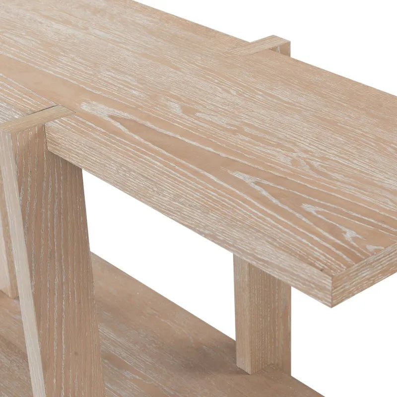 SAFAVIEH Couture Quigley Table console rectangulaire en bois - 48Lx20Px30H