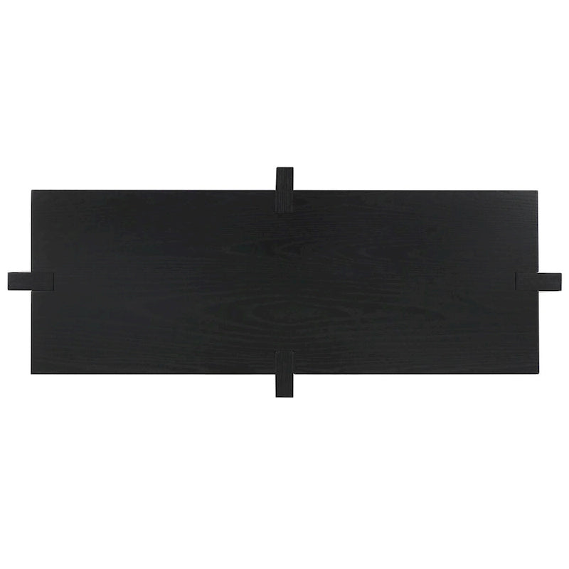 SAFAVIEH Couture Quigley Table console rectangulaire en bois - 48Lx20Px30H