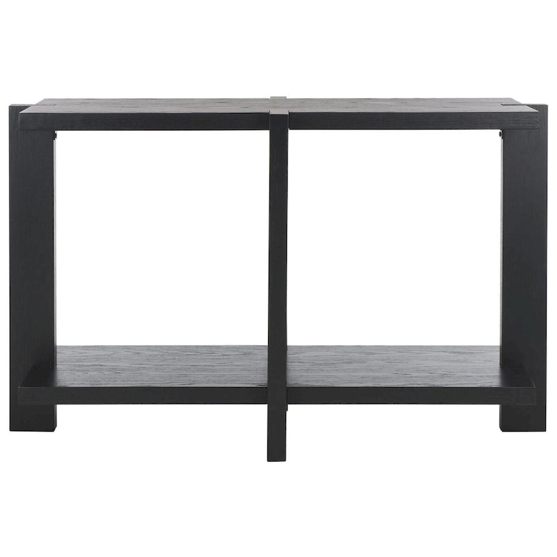 SAFAVIEH Couture Quigley Table console rectangulaire en bois - 48Lx20Px30H