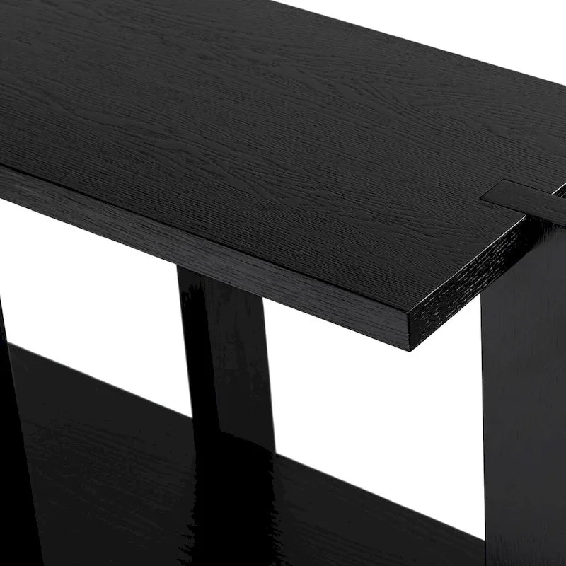SAFAVIEH Couture Quigley Table console rectangulaire en bois - 48Lx20Px30H