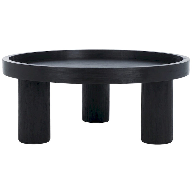 Table basse ronde à 3 pieds SAFAVIEH Home Meek - 36Lx36Px15H