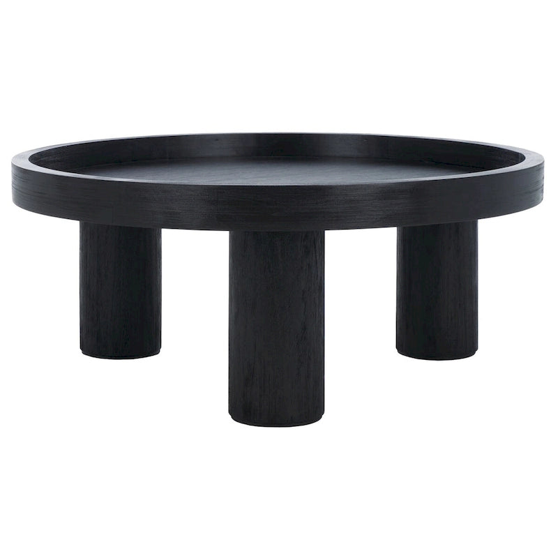 Table basse ronde à 3 pieds SAFAVIEH Home Meek - 36Lx36Px15H