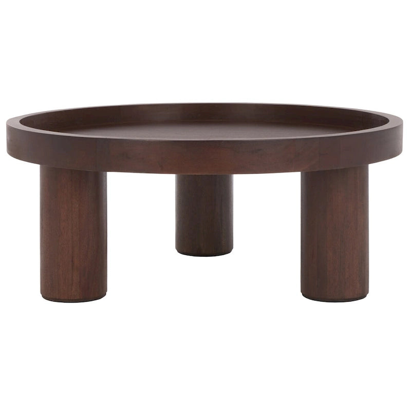 Table basse ronde à 3 pieds SAFAVIEH Home Meek - 36Lx36Px15H