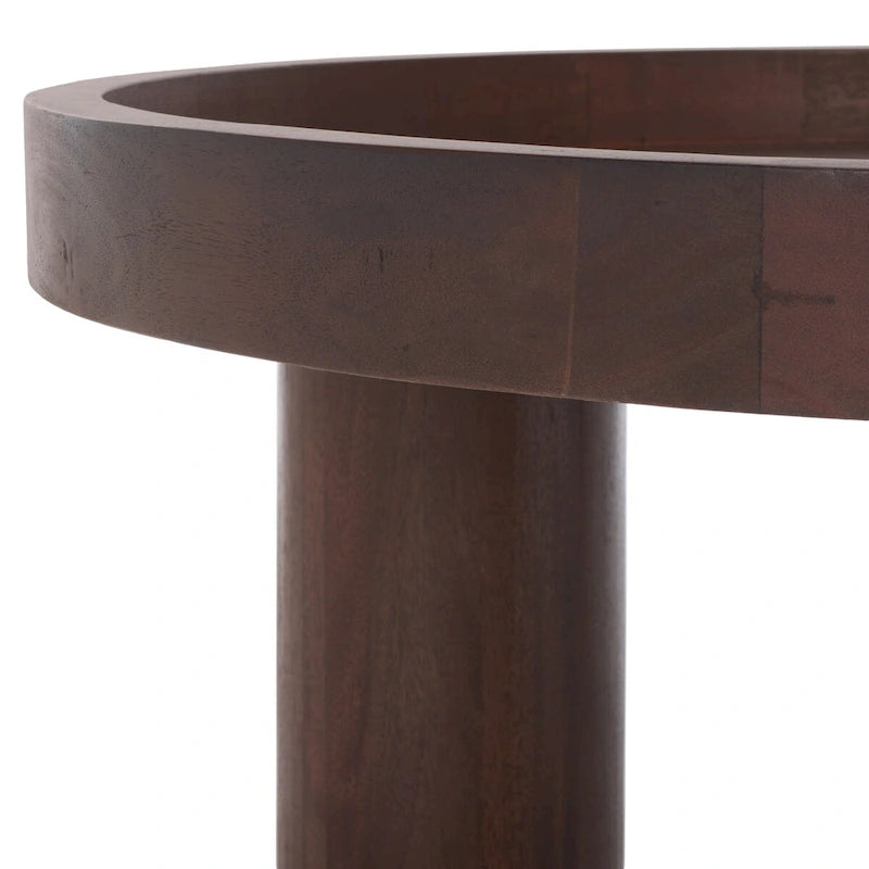 Table basse ronde à 3 pieds SAFAVIEH Home Meek - 36Lx36Px15H