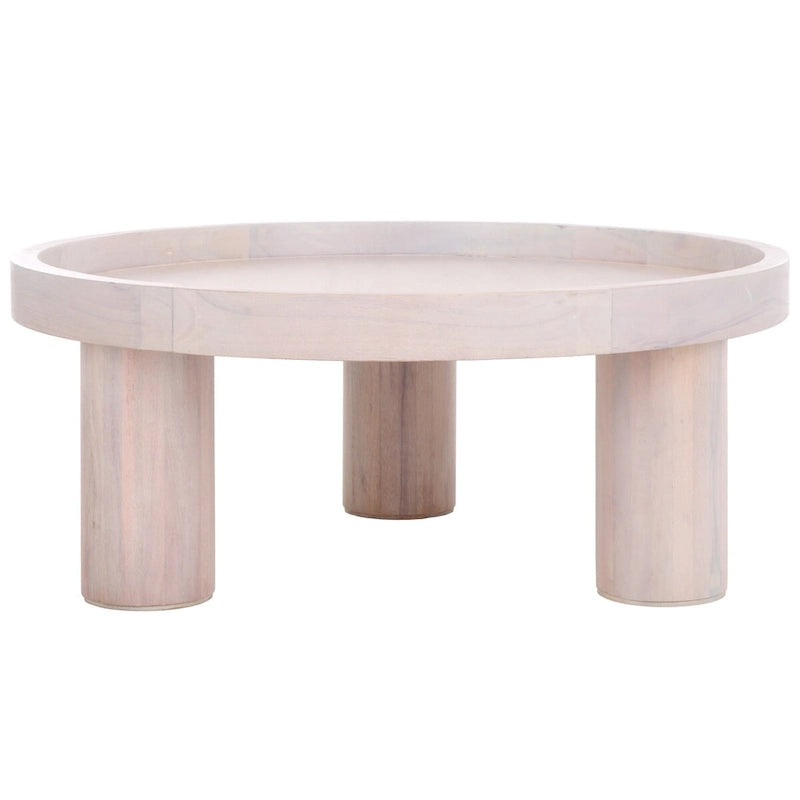 Table basse ronde à 3 pieds SAFAVIEH Home Meek - 36Lx36Px15H
