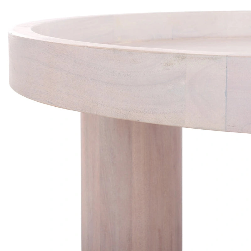 Table basse ronde à 3 pieds SAFAVIEH Home Meek - 36Lx36Px15H